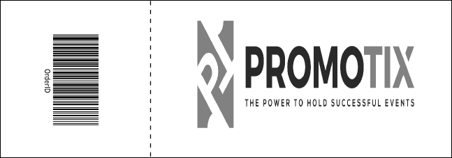 Budget Black And White Raffle Ticket 0007 Product Back