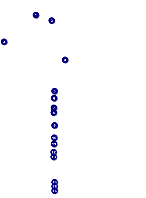 Our Town Flyer Front Field Markers