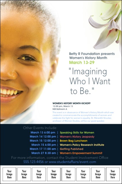 Women's Expo 4 Logo Poster Product Front