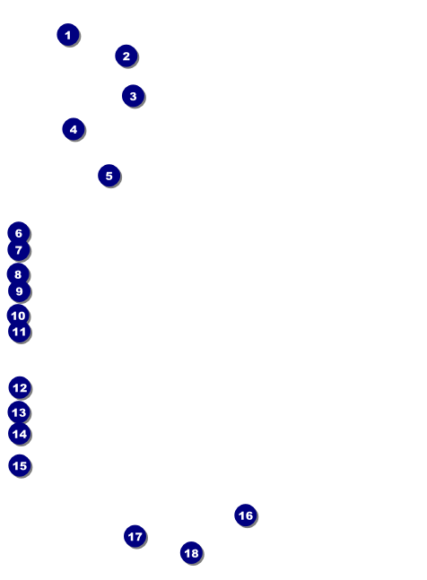 Arsenic & Old Lace Invitation Front Field Markers