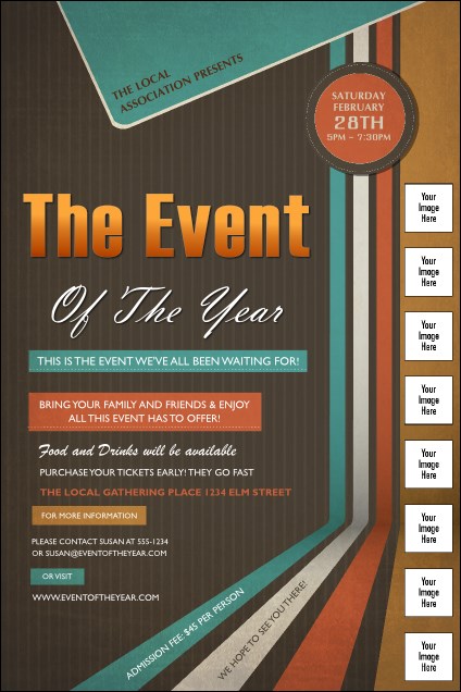 All Purpose Retro Logo Poster Product Front