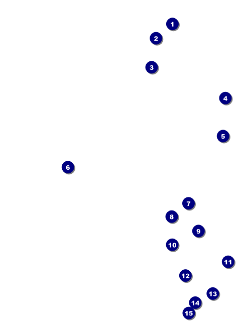 Squares Invitation Front Field Markers