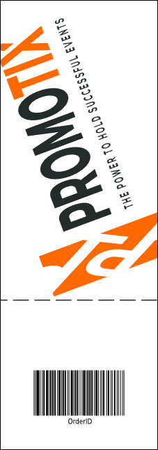 Cupcake Event Ticket Product Back