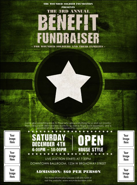 Army Logo Flyer Product Front