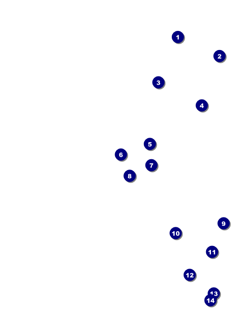 Norwegian Invitation Front Field Markers