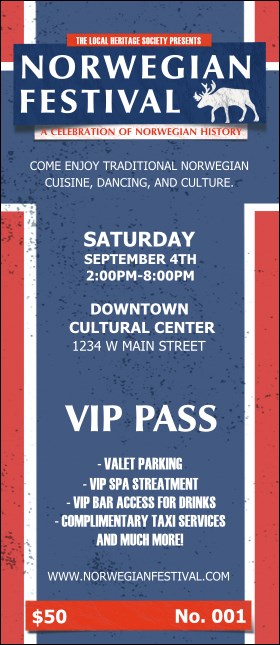 Norwegian VIP Pass Product Front