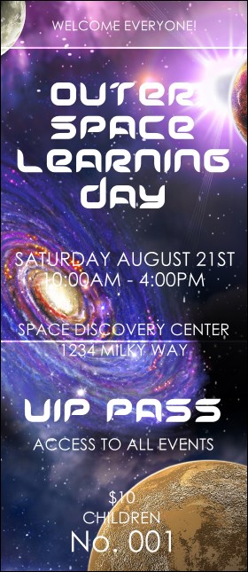 Outer Space VIP Pass Product Front