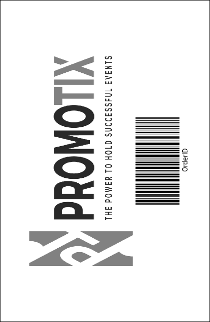 Toronto Drink Ticket (Black & white) Product Back