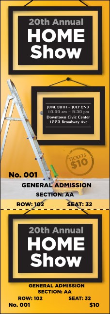 Home Makeover Reserved Event Ticket Product Front