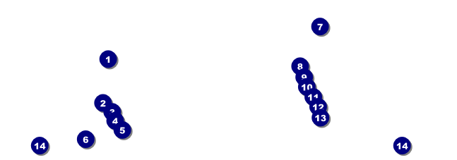 Jingle Bells Event Ticket Front Field Markers