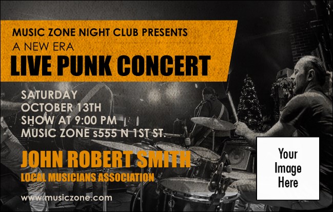 Punk Rock VIP Event Badge Medium Product Front