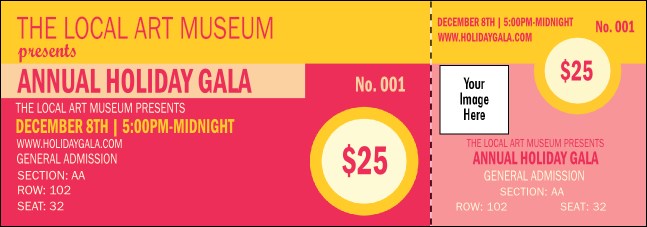 Circle Gala Reserved Event Ticket Product Front