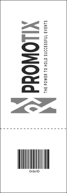 All Purpose Skyline Black and White Raffle Ticket Product Back