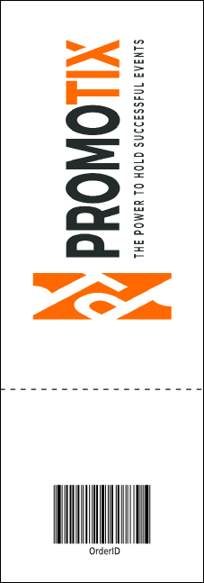 Comedy Spirals Blue Event Ticket Product Back