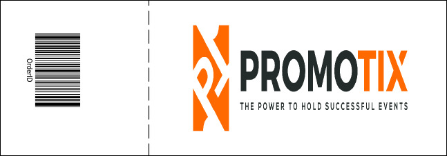 Red Glitter Reserved Event Ticket Product Back