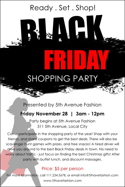 Black Friday 2016 Poster