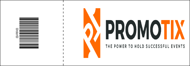 MMA Main Event Red Event Ticket Product Back