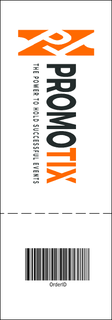 Dance Recital Reserved Event Ticket Product Back