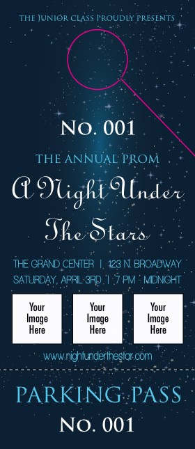 Star Theme Hang Tag