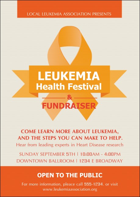 Leukemia Postcard Mailer