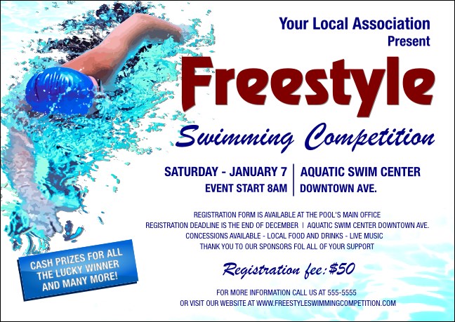 Freestyle Postcard Mailer Product Front