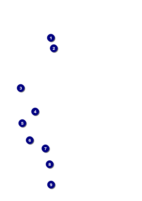 Flower Stag & Doe Postcard Mailer Front Field Markers
