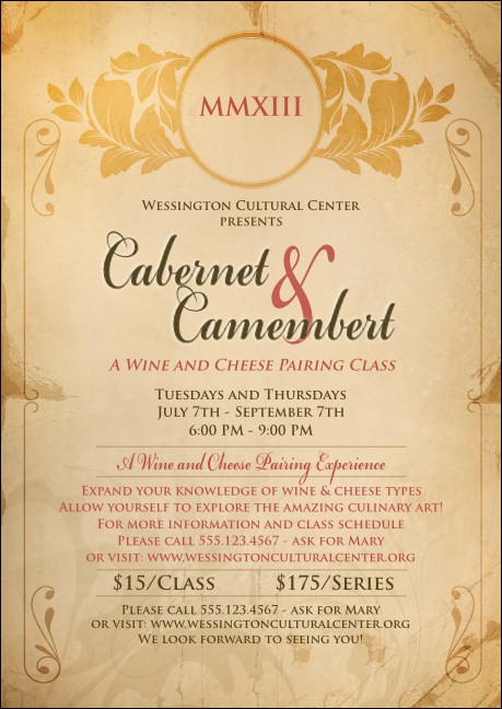 Year Parchment Postcard Mailer