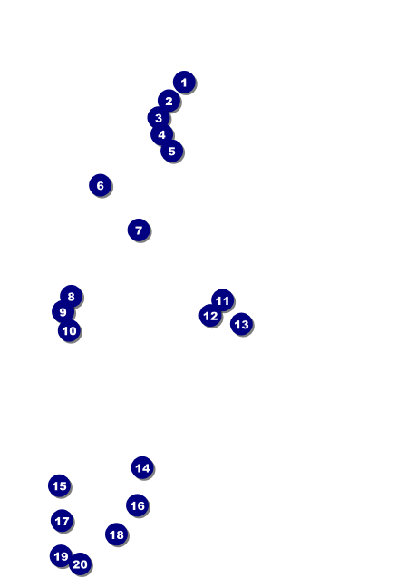 Canada  Postcard Mailer Front Field Markers
