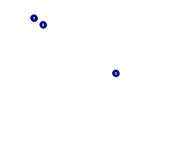 Blue Stripe A2 Envelope Front Field Markers