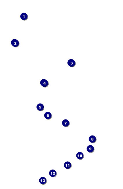 Stag and Doe Drink Ticket Front Field Markers