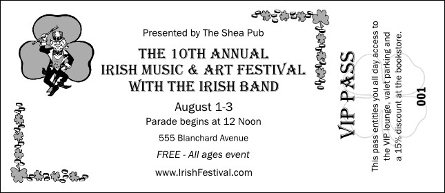 St. Patrick's Day VIP Pass