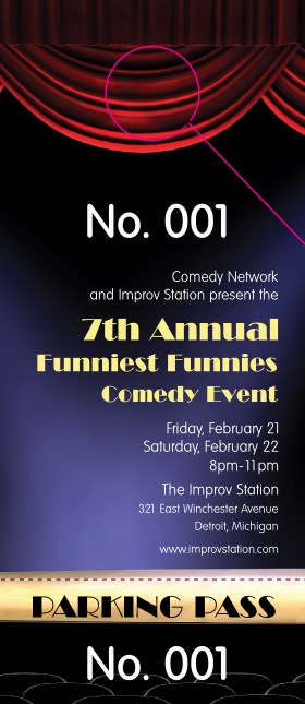 Stand Up Comedy Hang Tag Product Front