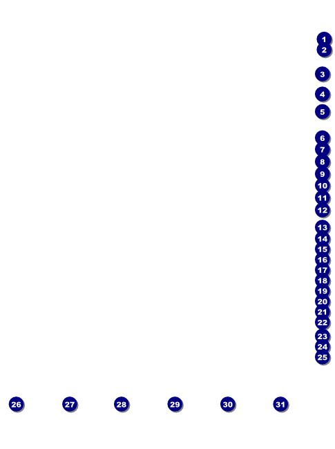 New York Red and Orange Flyer 001 Front Field Markers