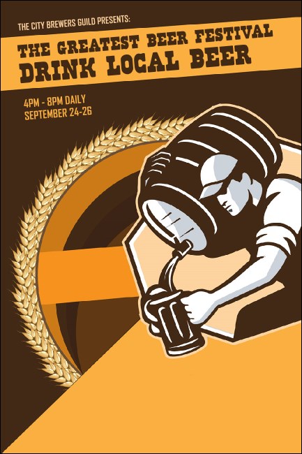 Beer Festival - Artisan  Pinterest Ad