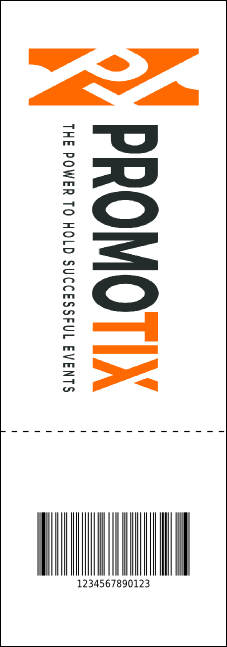 Birthday Geometric QR Event Ticket Product Back