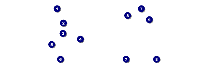 Blue Ribbon QR Event Ticket Front Field Markers