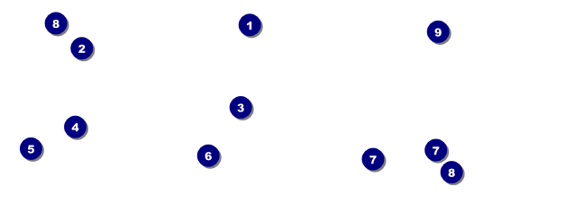 Comedy Retro QR Event Ticket Front Field Markers