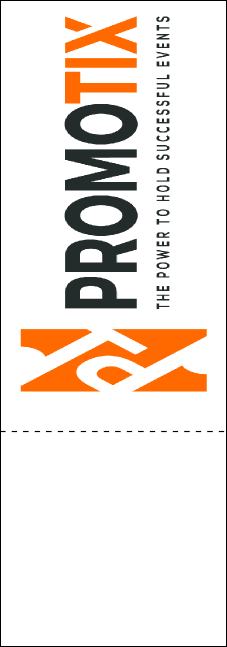 Faded Colors QR Event Ticket Product Back