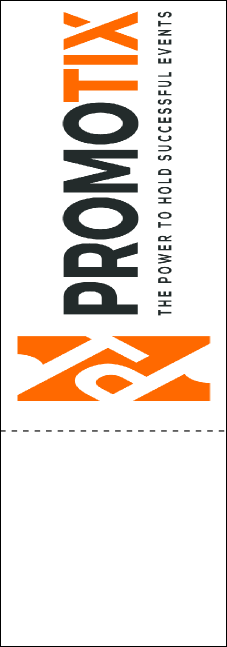 Fire and Ice QR Event Ticket Product Back