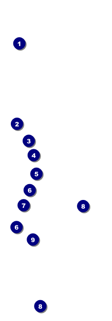 Run for a Cause Pink QR Event Ticket Front Field Markers