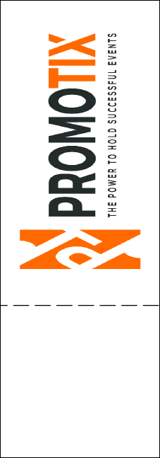 Spaghetti QR Event Ticket Product Back