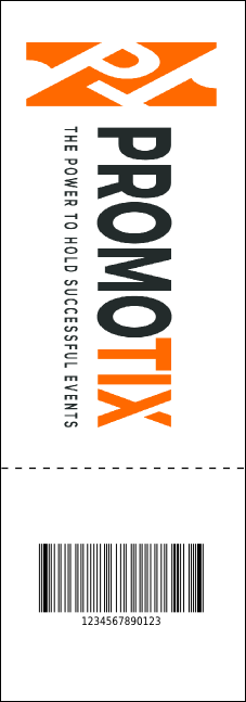 Tuscany QR Event Ticket Product Back