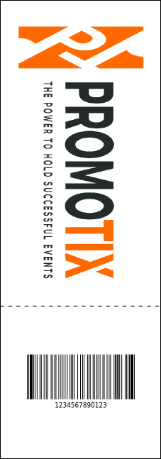 Wheat QR Event Ticket Product Back