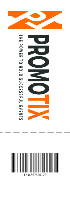 Your Photo Concert QR Event Ticket Product Back