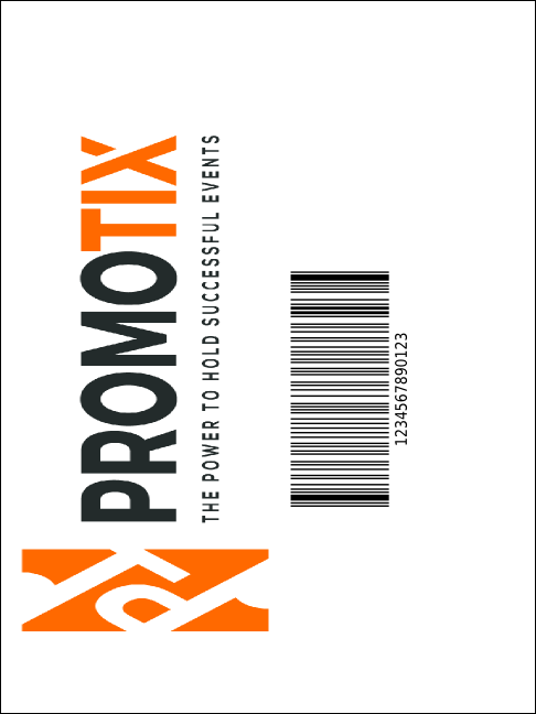 Abstract Lights Economy Event Badge Product Back