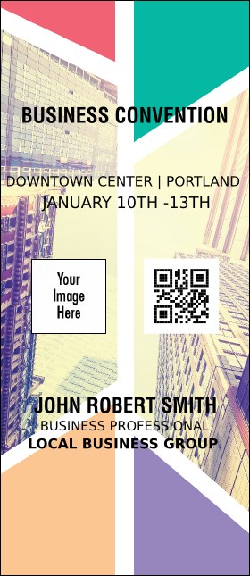 All Purpose Geometric Puzzle VIP Event Badge Large Product Front