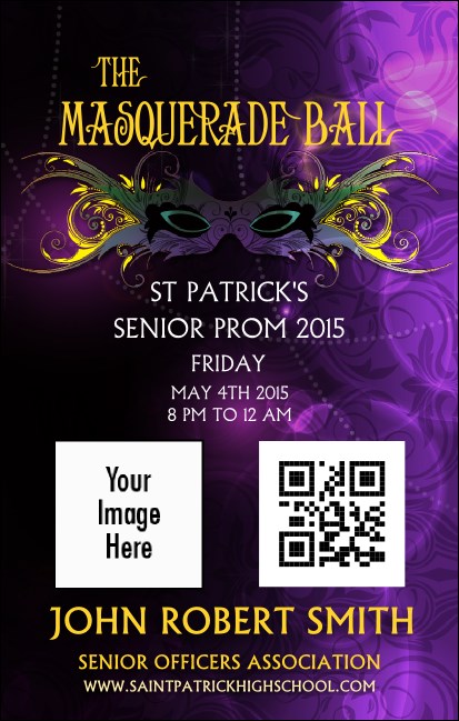 Masquerade VIP Event Badge Medium VIP Event Badge Medium Product Front