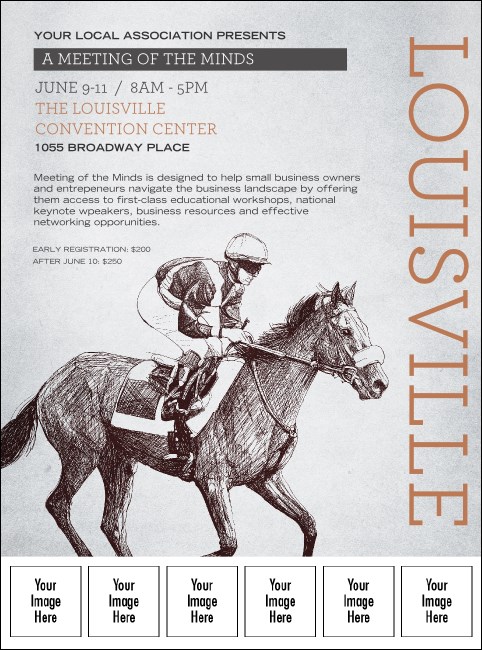 Louisville Logo Flyer Product Front