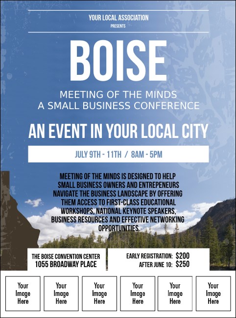 Boise 2 Logo Flyer Product Front