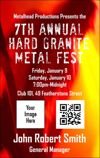 Heavy Metal VIP Event Badge Medium